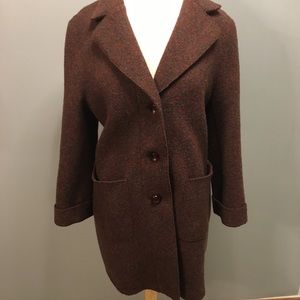 Utex 100% Wool Coat